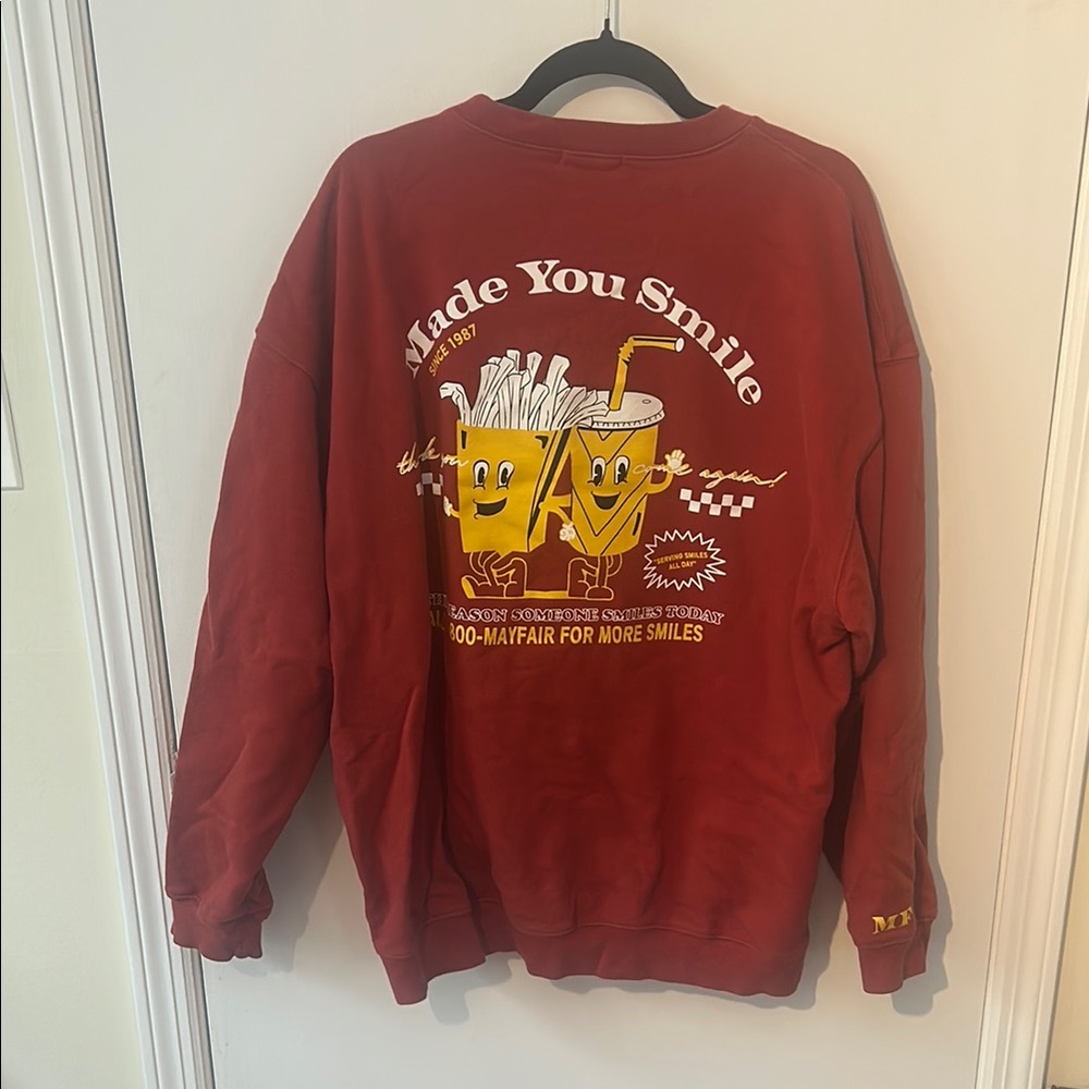 Red Graphic Sweatshirt Set- Sold together or separately!